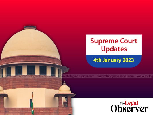 The Supreme Court of India Hearing