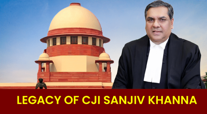 Legacy of CJI Sanjiv Khanna: A Silent Guardian of Judicial Integrity Legacy of CJI Sanjiv Khanna