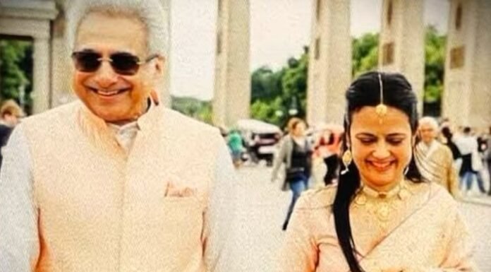 Mahua Moitra and MP Pinaki Misra in Love at 50 and 65