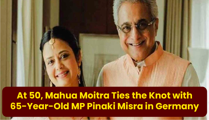 Mahua Moitra and MP Pinaki Misra in Love at 50 and 65 1 Mahua Moitra