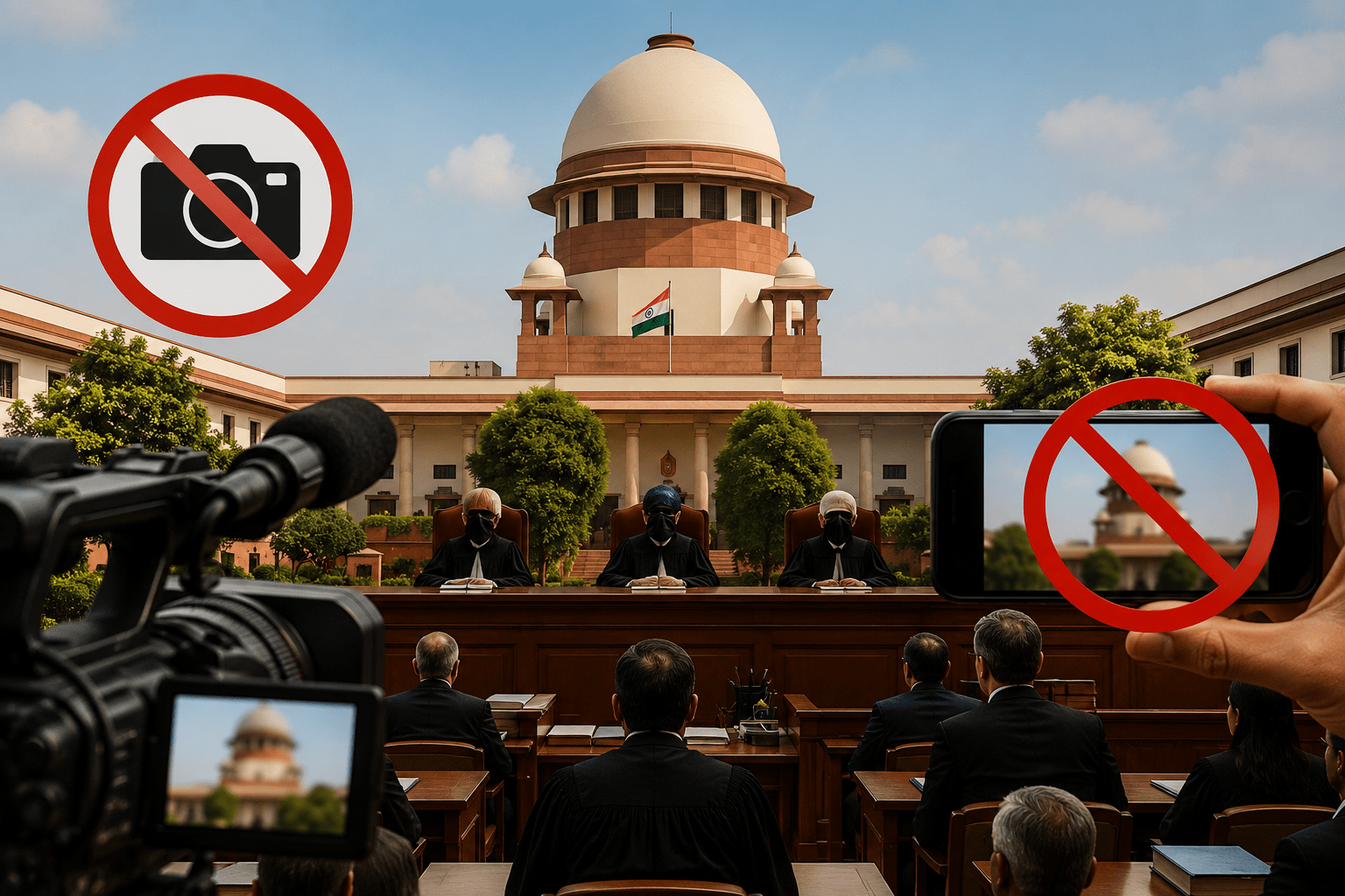 Supreme Court Prohibits Recording and Circulation of Courtroom Videos, Clarifies Media Reporting Remains Unaffected 10 Supreme Court Prohibits Recording and Circulation of Courtroom Videos, Clarifies Media Reporting Remains Unaffected
