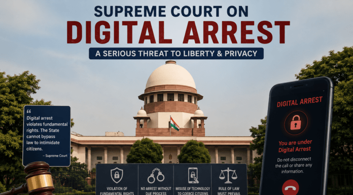 No Easy Bail in Digital Arrest Cases, Supreme Court Issues Strong Warning Digital Arrest