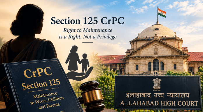 Desertion Divorce & Maintenance Under S.125 CrPC | The Legal Observer